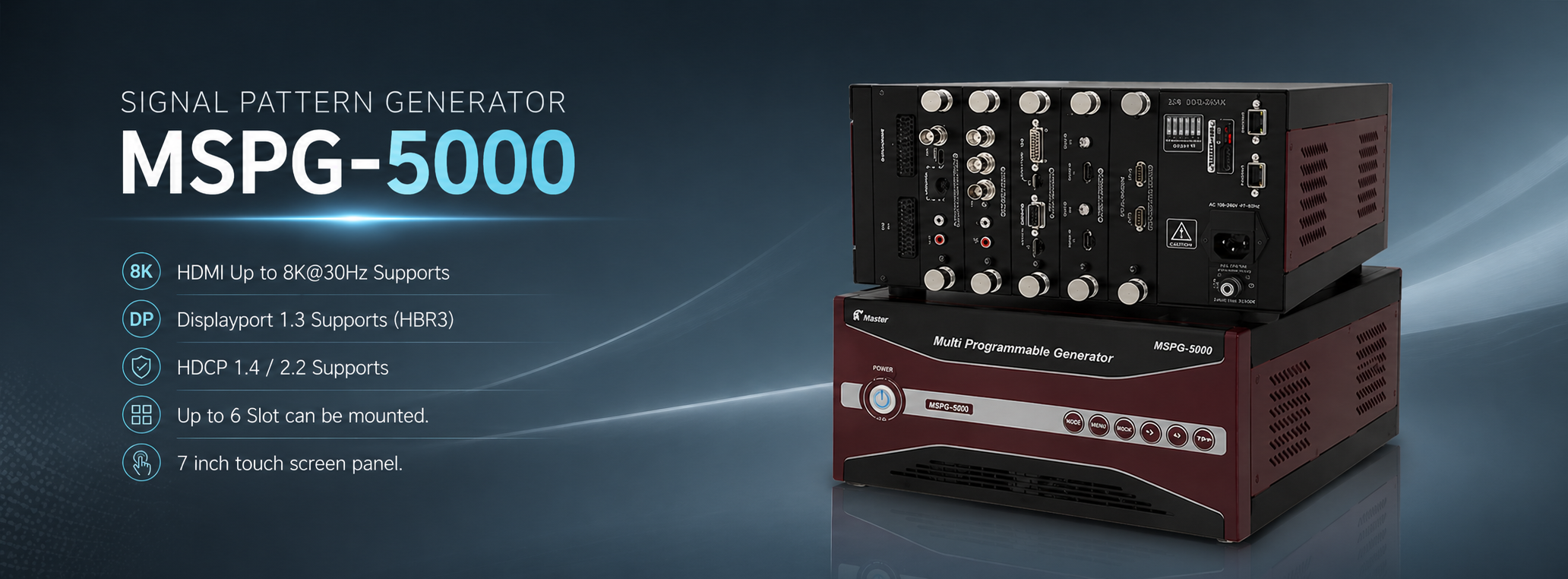 PG-5000 Signal Generator 배너 이미지